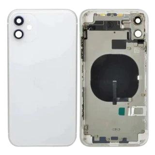 Back Housing With Side Keys & Power Button + Volume & Power Flex for iPhone 11 (White) - Best Cell Phone Parts Distributor in Canada, Parts Source Back Housing With Side Keys & Power Button + Volume & Power Flex for iPhone 11 (White) - Best Cell Phone Parts Distributor in Canada, Parts Source